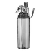 Transhome  Spray Water Bottle  600ml Creative Outdoor Dual-use Plastic Bottle Portable Drinkware