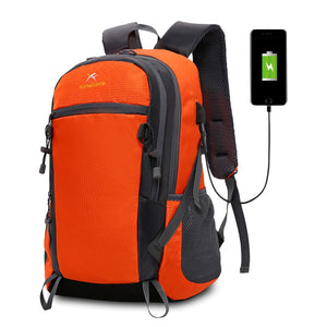 Xuanyufan XYF0029 Outdoor Hiking Lightweight Travel Backpack with USB Port