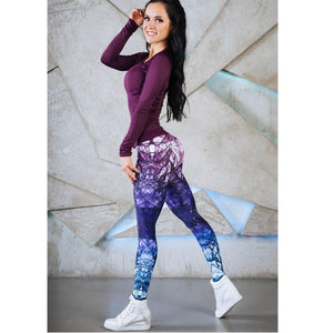 Women Yoga Pants High Elastic Fitness Sport Leggings Tights Slim Running Sportswear Sports Pants Quick Drying Training Trousers