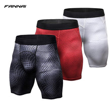 FANNAI Men's Sport Tight running Short Elastic Waist Shorts Fitness Gym Workout Skinny Yoga Short Trousers