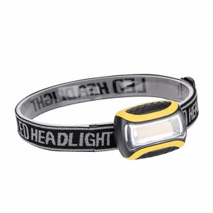 COB LED Headlamp  Frontal 4 Mode Energy Saving Flashlight Linterna For Outdoor Sports  Use AAA