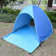 HUI LINGYANG Beach Tent Ultralight Folding  Pop Up Automatic Open  Family Tourist Fish Camping Anti-UV Fully Sun Shade