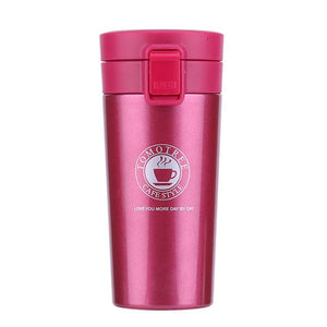 Transhome Stainless Steel Tumbler Thermocup Coffee Mugs 380ml Thermos  Insulation Water Bottle Travel  Vacuum Flasks