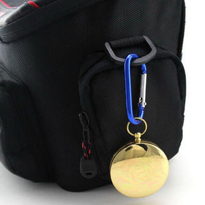 Camping Hiking compass Portable Brass Pocket Golden Navigation for Outdoor Activities Pointing Guide