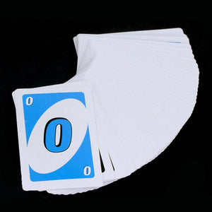UNO card game poker Family Fun One Pack of 108pcs Pokers Card Game Fold Playing Card Entertainment Board Game