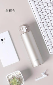 Xiaomi Mijia VIOMI Thermos Stainless Steel cup Flask Water Bottle Cup 24 Hours Thermos 300ML Single Hand ON/Close