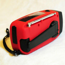Protable Emergency Hand Crank Charger 3LED Flashlight Generator Solar AM/FM/WB Radio Waterproof Emergency Survival Tools