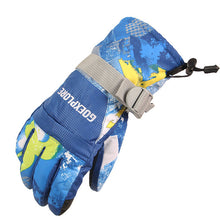Ski Gloves Men Women -30 Thicken Waterproof Outdoor Motorcycle Snowboard Snowmobile Snow Mittens Winter Girls Male