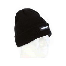 Unisex Knitted Beanie With Built-In 5 LED Flashlight
